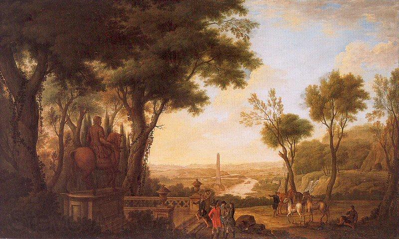 Mitchell, Thomas The Boyne Obelisk France oil painting art